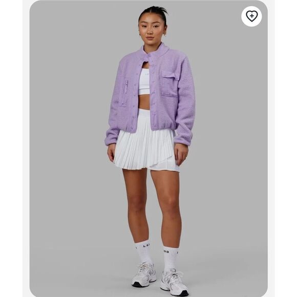 LSKD XXS Alpine Fleece Jacket - Pale Lilac - Picture 4 of 9
